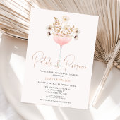 Floral Wildflowers Petals Prosecco Vrijgezellenfee Kaart