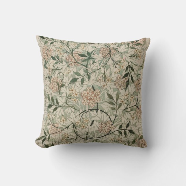 Floral William Morris Medway Pattern. Kussen (Voorkant)