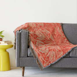 Floral William Morris Pattern Deken