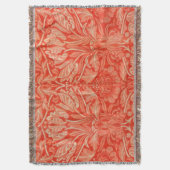 Floral William Morris Pattern Deken (Voorkant Verticaal)