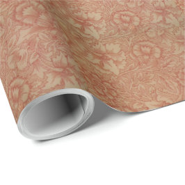 Floral  William Morris Pink en Poppy Wrapp Cadeaupapier
