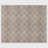 Floral  William Morris Powded Wallpaper W Cadeaupapier (Vlak)