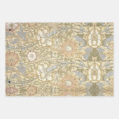 Floral William Morris Roze Rose Inpakpapier Vel (Voorkant)