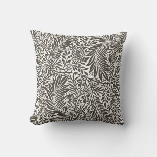 Floral William Morris Willow Bough Black Kussen