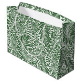  Floral William Morris Willow Bough Green Groot Cadeauzakje (Achterkant Gekanteld)