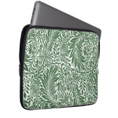  Floral William Morris Willow Bough Green Laptop Sleeve (Voorkant Rechts)
