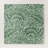 Floral William Morris Willow Bough Green Legpuzzel (Horizontaal)