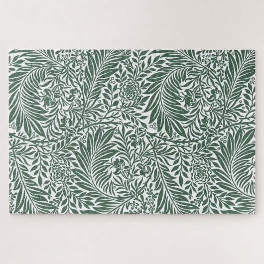  Floral William Morris Willow Bough Green Legpuzzel (Horizontaal)