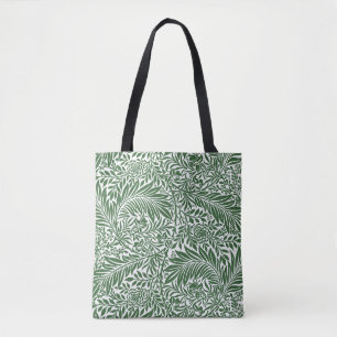 Floral William Morris Willow Bough Green Tote Bag