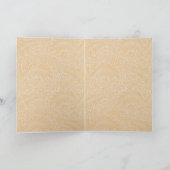  Floral William Morris Willow Bough Yellow Kaart (Binnen)