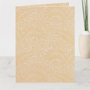 Floral William Morris Willow Bough Yellow Kaart