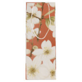 "Floral Wine Gift Bags" Wijn Cadeautas (Achterkant)