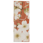 "Floral Wine Gift Bags" Wijn Cadeautas (Voorkant)