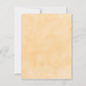 Floral Wine Glass Brunch & Bubble Invitation Kaart (Achterkant)