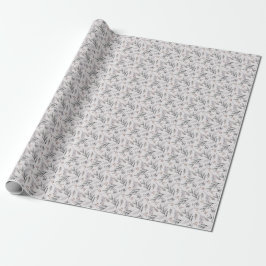 Floral Winter Cadeaupapier