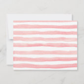 Floral Winter ONEderland Sneeuwdank Bedankkaart (Achterkant)