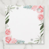 Floral Winter Truck Dank u Label (Achterkant)