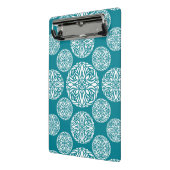 Floral wintersneeuwvlok mini klembord (Angled2)