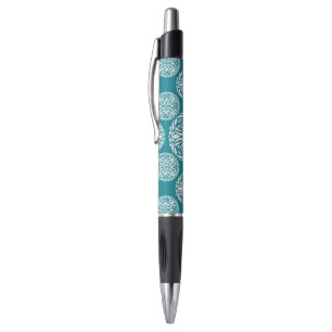Floral wintersneeuwvlok pen