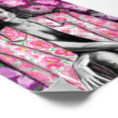 Floral Woman Fantasy Poster Print - Kunst schilder (Hoek)