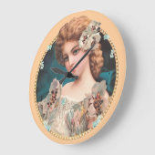  Floral Woman Grote Klok (Hoek)