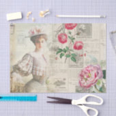 Floral  Woman ontpage Crafting Tissuepapier (Craft)