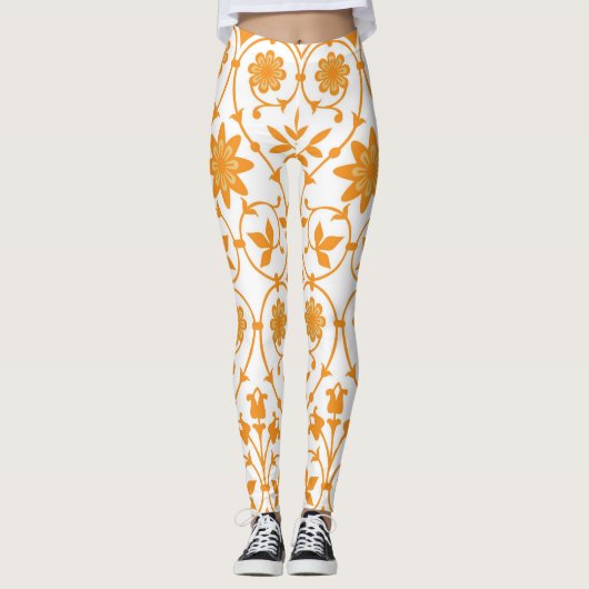Floral Women's Leggings (Voorkant)