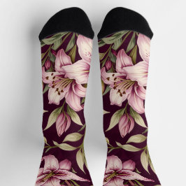 Floral Women's Socks Sokken
