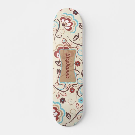 Floral Wonders Comp Skateboard (Voorkant)