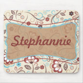 Floral Wonders Mousepad Muismat (Voorkant)