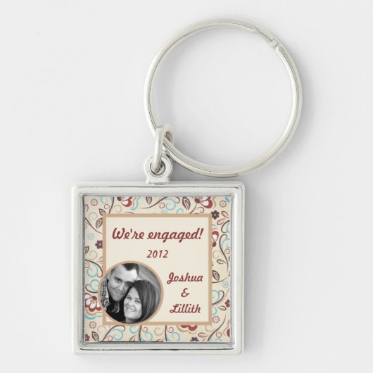 Floral Wonders Sleutelhanger (Voorkant)