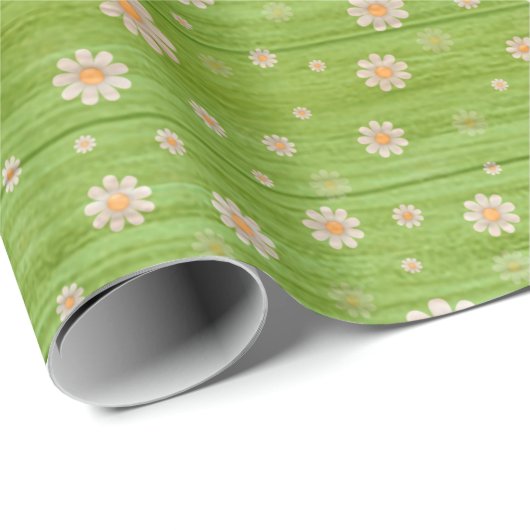 Floral wood Modern populair verpakkingspapier Cadeaupapier (Rol Hoek)