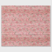 Floral wood Modern Popular Cadeaupapier (Vlak)