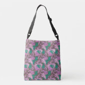 Floral wood Modern Popular Elegant Crossbody Tas (Achterkant)