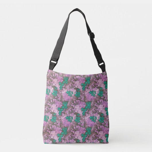 Floral wood Modern Popular Elegant Crossbody Tas (Voorkant)