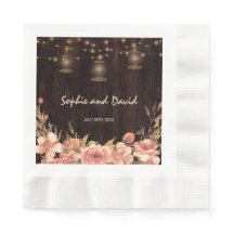  Floral Wood Old Lantern Wedding