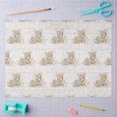 Floral Woodland Deer Baby Girl-douche Tissuepapier (Craft)