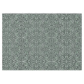 Floral Woodland Green Forest Animal Pattern Tafelkleed (Voorkant (Horizontaal))