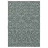 Floral Woodland Green Forest Animal Pattern Tafelkleed (Voorkant)