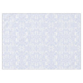 Floral Woodland Light Blue Forest Animal Pattern Tafelkleed (Voorkant (Horizontaal))