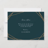 floral word jij mijn bruidskaart bedankkaart (Achterkant)