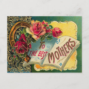  Floral World's beste moeder Briefkaart