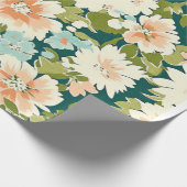 Floral Wrap Elegance Cadeaupapier (Hoek)