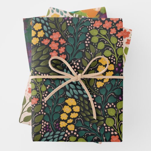 Floral wrapping Paper (In situ)