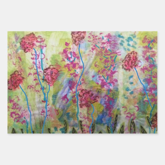 Floral wrapping Paper (Voorkant)