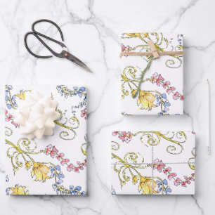 Floral wrapping Paper