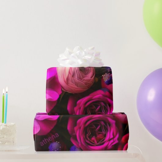 Floral wrapping Paper Cadeaupapier (Feestgeschenken)