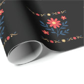 Floral wrapping Paper Cadeaupapier (Rol Hoek)
