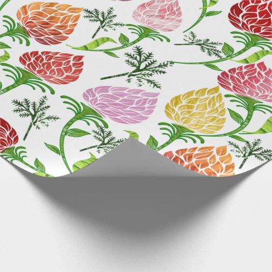 Floral wrapping Paper Cadeaupapier (Hoek)