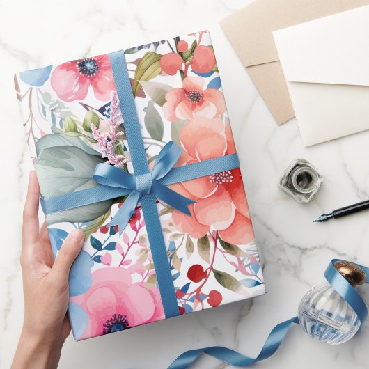 Floral wrapping Paper Cadeaupapier